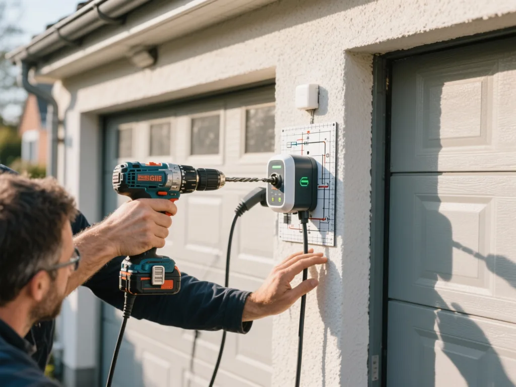 Installation d’une borne de recharge VE en Belgique